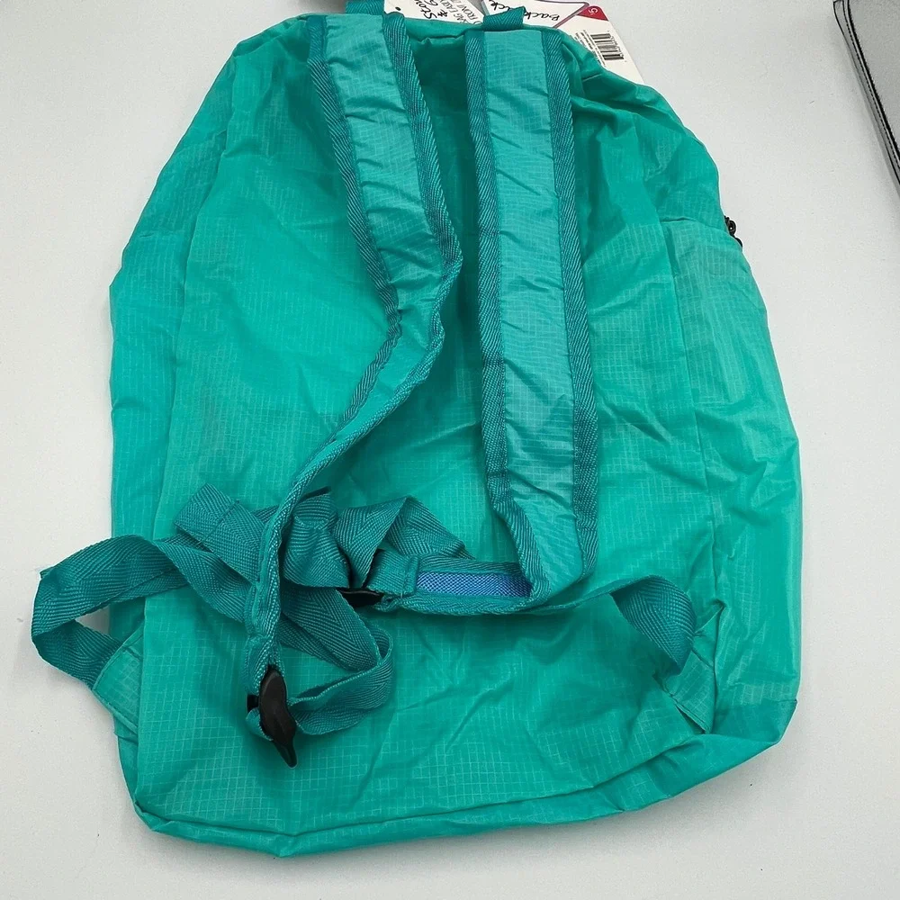 Horizon Group USA Stow & Go Kids Backpack Turquoise New Packable Lightweight